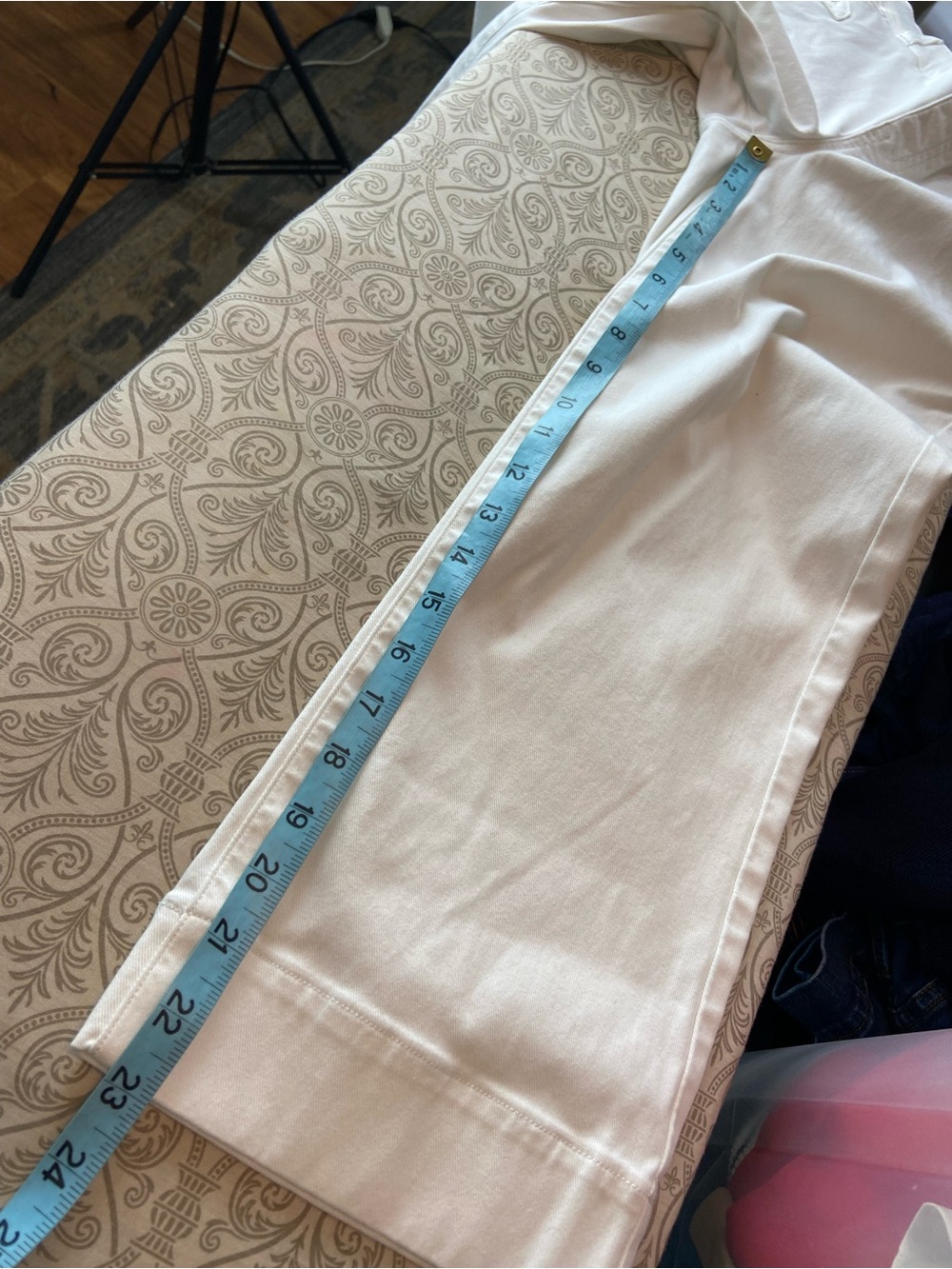 SPANX White Cropped Wide-Leg Trousers with Flap Pockets - Picture 7 of 13